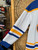 DS Adidas NHL Buffalo Sabres White, Blue Hockey Jersey Size 50