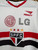 Penalty Sao Paulo Futbol Club White Soccer Jersey Size X-Large