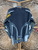 Vintage AXO Sport Motocross Racing AOP Greyscale Long Sleeve Cotton Jersey Size Medium