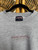 Vintage Jansport Indiana University School Of Law Grey Crewneck Sweatshirt Size Large