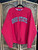 Y2K Steve & Barry's Reverse Weave Ohio State University OSU Spell Out Red Crewneck Sweatshirt Size Large