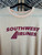 Vintage 70s 80s Southwest Airlines Yellow T-Shirt Size Large