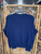 Polo Ralph Lauren RL Pink Spell Out Navy Blue Crewneck Sweatshirt Size Medium