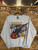 Vintage 80s 90s Logo 7 NBA Los Angeles Lakers Grey Crewneck Sweatshirt Size Medium