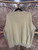 Vintage Polo Ralph Lauren RL Yellow with Navy Blue Horse Crewneck Sweatshirt Size Large