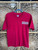 Vintage 80s 90s Anvil Indiana University IU Hoosiers Red T-Shirt Size Medium