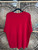 Vintage Steve & Barry's Indiana University IU Hoosiers Red T-Shirt Size XL X-Large