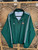 Vintage Adidas University Of Notre Dame Green Quarter Zip Windbreaker Size X-Large XL