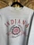Vintage Indiana University IU "Indianensis Universitatis" Printed Grey Crewneck Sweatshirt Size X-Large XL