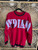 Vintage 90s Indiana University Hoosiers Red Embroidered Crewneck Sweatshirt Size XXL