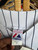 DS Vintage Majestic MLB Minnesota Twins White Pinstripe Baseball Jersey Size XXL