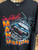Vintage 90s 1996 NASCAR Dale Earnhardt #3 "Man On A Mission" Double-Sided Black T-Shirt Size XXL
