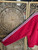 Adidas Chenille Embroidered Red With White Stripes Crewneck Sweatshirt Size Large