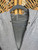 Vintage 90s Carhartt Velour Lined Gray Full Zip Hoodie Sweatshirt Size Large