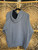 Vintage Nike Team 90s Y2K University of Iowa Hawkeyes Center Check Grey Hooded Sweatshirt Size Large