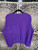 Vintage Disney's Characters Picnic Embroidered Purple Crewneck Sweatshirt Size X-Large XL