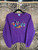 Vintage Disney's Characters Picnic Embroidered Purple Crewneck Sweatshirt Size X-Large XL