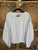 Vintage Levi Strauss White Crewneck Sweatshirt Size Large