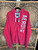 Y2K Aeropostale New York Hot Pink Full Zip Hoodie Sweatshirt Women's Size XXL