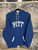 Vtg Y2K Nike Team Pittsburgh University Panthers Navy Blue & Yellow Hoodie Sweatshirt Size Large