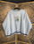 Vintage Savvy Notre Dame Fighting Irish Embroidered Grey Crewneck Sweatshirt Size Large