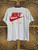 Vintage 80s Nike Air Colorful Graphic White T-Shirt Size Medium