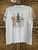 Vintage Beach Bum Beach Buns Cats Double-Sided White T-Shirt Size Medium