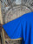 Vintage Wolf University of Kentucky UK Wildcats Embroidered Blue T-Shirt Size Large