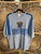 Vintage University of Kentucky UK Basketball Gray & Blue T-Shirt Size XL