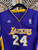 Adidas NBA Kobe Bryant #24 Los Angeles Lakers Purple Jersey Youth Size Medium