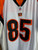 Vintage Reebok NFL Cincinnati Bengals Chad Johnson #85 White & Orange Football Jersey Size 48