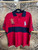 Polo Ralph Lauren RL Big Pony Red Blue Stripe Collared Polo Shirt Custom Fit Size X-Large XL