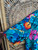 Vtg 80s 90s Hilo Hattie Multicolor Blue Floral Button Down Hawaiian Shirt Size XL