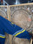 Vintage Logo Athletic NBA Indianapolis Pacers Eastern Conference Blue & Yellow Embroidered Full Zip Windbreaker Jacket Size X-Large