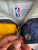 Vintage 70s 80s NBA Indianapolis Pacers Blue, Yellow, White Embroidered Full Zip Windbreaker Jacket Size X-Large
