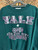 Vintage Paris Sport Club Yale University Bulldogs Forest Green Crewneck Sweatshirt Size Medium