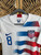 Nike USA World Team Aiden Ruiz #8 White Soccer Jersey Size Small