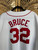 Vtg Majestic MLB Cincinnati Reds Jay Bruce #32 White Baseball Jersey Size XXL