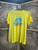 Vintage Screen Stars Pioneer Waterland Chardon, OH Yellow T-Shirt Size Large