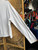 Vtg Polo Ralph Lauren RL White Shawl Knit Sweater Size XXL 2XL