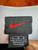 Vintage 90s Nike Black Tag Orange White Windbreaker Size Large