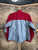 Vintage Y2K Nike Red & Grey Women's Windbreaker Jacket Size Small