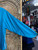 Vintage PUMA Aqua Blue Zip-Up Windbreaker Jacket Women's Size Large