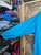 Vintage PUMA Aqua Blue Zip-Up Windbreaker Jacket Women's Size Large