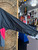 Vintage 80s 90s Nike Grey, Black, Pink Hooded Windbreaker Jacket Women's Size X-Large