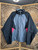 Vintage 80s 90s Nike Grey, Black, Pink Hooded Windbreaker Jacket Women's Size X-Large
