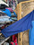 Vintage Nike Two-Toned Blue Windbreaker Size Large