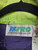 Vintage 80s 90s IBPro Colorblock Blue Green Purple Full Zip Windbreaker Jacket Size X-Large XL