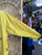 Vintage Nike White Tag Yellow Women's Hooded Anorak Windbreaker Size Large