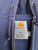 Carhartt Navy Blue Full Zip Hoodie Sweatshirt Women's Size Medium